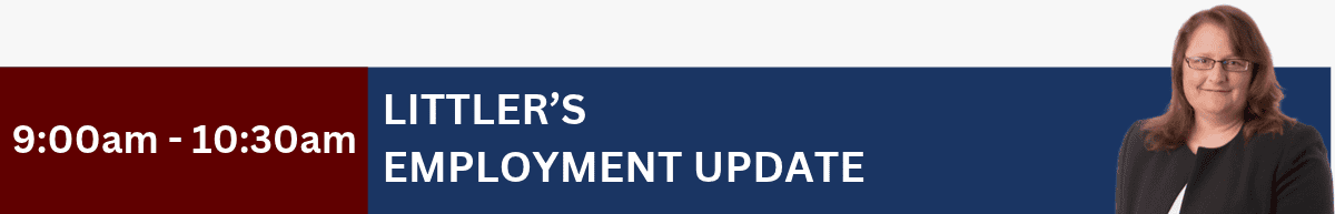 2027 Conference website banners Littler Update