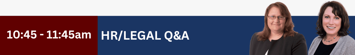 A blue section with white text reading 'Q&A'.
